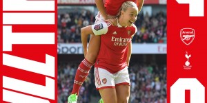 【千亿体育】女足北伦敦德比阿森纳4-0热刺，观赛人数达创纪录的47367人