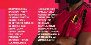 【千亿体育】比利时名单：卢卡库、多库、特罗萨德在列，德布劳内缺席