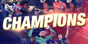 【千亿体育】🏆冠军海报|姆有悬念💥巴黎法甲3连冠，12年10冠！