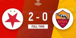 【千亿体育】欧联-罗马0-2布拉格斯拉维亚降至第二 罗马3连胜终结全场被轰19脚