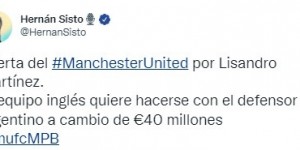 【千亿体育】上树了？Tyc记者：曼联已经向阿贾克斯报价4000万欧签利桑德罗