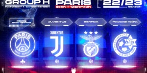 【千亿体育】欧冠H组：巴黎圣日耳曼、尤文、本菲卡、海法马卡比
