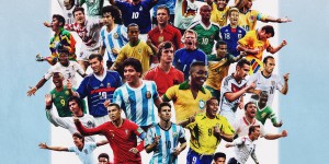 【千亿体育】众神殿！世界杯官推晒历史群星海报：是谁让你爱上世界杯？