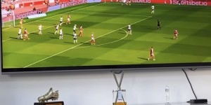 【千亿体育】阿森纳女足4-0热刺女足，枪手小将马尔基尼奥斯观看比赛