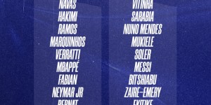 【千亿体育】巴黎欧冠大名单：内马尔梅西姆巴佩领衔，维拉蒂入选桑谢斯缺席
