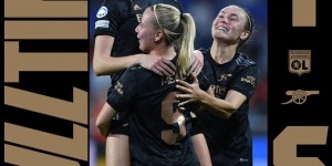 【千亿体育】里昂女足欧冠1-5惨败阿森纳女足，创队史最惨痛的欧战失利