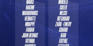 【千亿体育】巴黎公布联赛大名单：梅西、姆巴佩在列，内马尔、拉莫斯停赛
