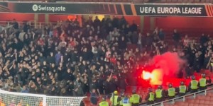 【千亿体育】埃因霍温球迷投掷焰火及毁坏酋长球场座位，欧足联将开启调查
