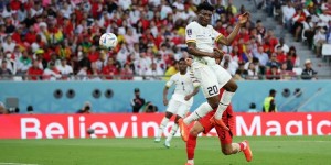 【千亿体育】库杜斯：感谢加纳球迷的支持，我们会在下届世界杯做得更好