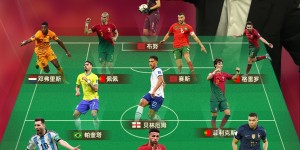 【千亿体育】1/8决赛最佳阵：梅西、姆巴佩、G-拉莫斯搭档锋线，葡萄牙4人入选