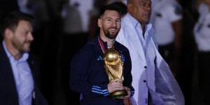 【千亿体育】夺冠一周年再谈世界杯！梅西：这个月将载入史册，在卡塔尔很享受