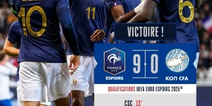 【千亿体育】亨利率法国U21队9-0战胜塞浦路斯U21队，创队史最大比分胜利