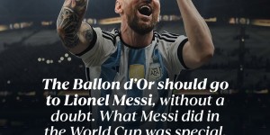 【千亿体育】大罗：今年金球毫无疑问属于梅西，他世界杯表现让我想起贝利老马