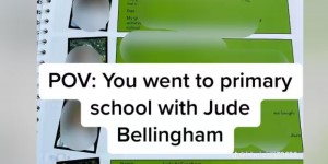 【千亿体育】小学同学社媒晒视频显示：贝林厄姆小学时的梦想是为巴萨效力