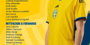 【千亿体育】瑞典欧预赛名单：库卢、伊兰加、福斯贝里、林德洛夫在列