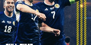 【千亿体育】欧预赛末轮苏格兰3-3挪威，苏格兰5胜2平1负小组第二收官