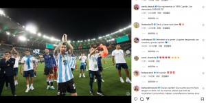 【千亿体育】德保罗评论梅西：你捍卫了阿根廷人民，谢谢你，队长！