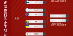 【千亿体育】12队争三名额！欧预赛附加赛对阵出炉：波兰、威尔士、冰岛等在列