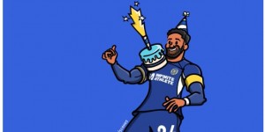 【千亿体育】切尔西祝里斯-詹姆斯24岁生日快乐，球员出战155场11球21助攻