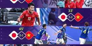 【千亿体育】亚洲杯官推晒日本4-2越南比赛图：多么精彩的一场比赛！