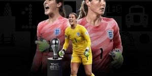 【千亿体育】官方：英格兰女足门将厄普斯当选FIFA年度最佳女足门将
