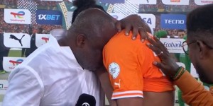 【千亿体育】制胜球助科特迪瓦赢得非洲杯，阿莱赛后采访时倒在记者肩头落泪