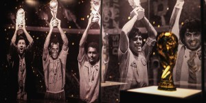 【千亿体育】南美足联博物馆开放，梅西、贝利、马拉多纳雕像手举世界杯奖杯