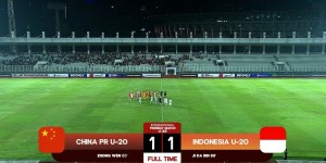 【千亿体育】友谊赛-U19国青1-1再平印尼 印尼第90分钟世界波连续两场完成绝平