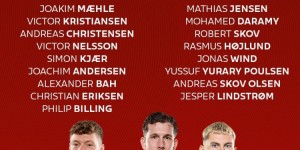 【千亿体育】丹麦欧预赛名单：霍伊伦、埃里克森领衔，克亚尔、霍伊别尔在列