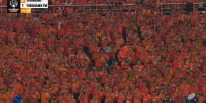 【千亿体育】橙色海洋！共43783人现场助阵泰山队vs横滨水手