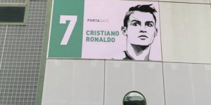 【千亿体育】球迷号晒照：葡萄牙体育主场7号门被命名为克里斯蒂亚诺-罗纳尔多