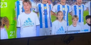 【千亿体育】要选阿根廷队？苏莱社媒晒观看阿根廷比赛照片??