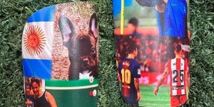 【千亿体育】首次入选阿根廷队！马菲奥收到护腿板礼物，印有盯防梅西照片