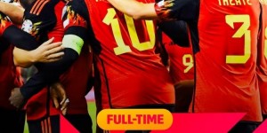【千亿体育】欧预赛-卢卡库4射4进球半场下班 比利时5-0十人阿塞拜疆头名出线