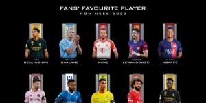 【千亿体育】环足奖最受球迷喜爱球员候选：梅西、C罗、凯恩、维尼修斯在列