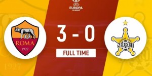 【千亿体育】欧联-罗马3-0谢里夫小组第二进16强附加赛 卢卡库传射贝洛蒂破门