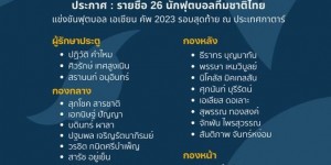 【千亿体育】泰国队亚洲杯26人名单：素帕那、提拉通、米克森入选