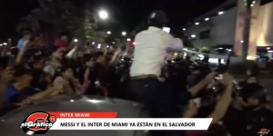 【千亿体育】❤️‍?热情似火！梅西随队抵达萨尔瓦多，众球迷深夜高呼迎接