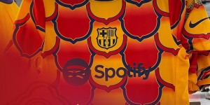 【千亿体育】巴萨晒中文海报预热周末比赛：巴塞龙那，红蓝迎春