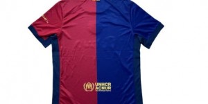 【千亿体育】巴萨下赛季球衣谍照：建队125周年设计，队徽正中间