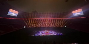 【千亿体育】中超开幕式在上汽浦东足球场举行，吴敏霞为新赛季中超送上祝福