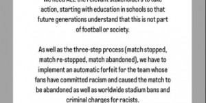 【千亿体育】因凡蒂诺：国际足联向种族主义说不，支持那些遭遇歧视的球员