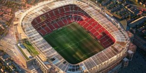 【千亿体育】太阳报：AI绘制曼联新球场设想图，三层看台容纳8-9万人