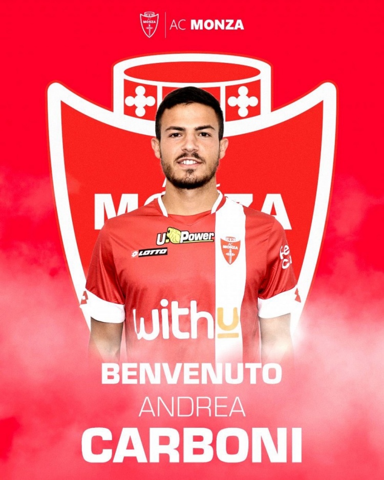 蒙扎官方:卡利亚里21岁后卫卡博尼加盟,双方签约至2027年