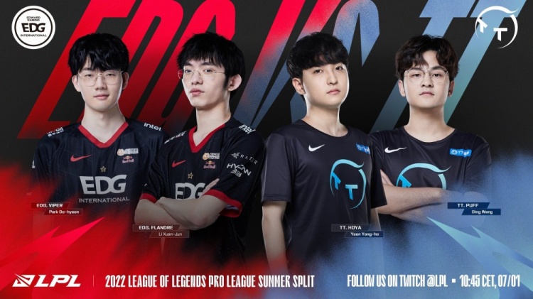 ?Flandre纳尔泰山压顶 Viper三杀收尾 EDG战胜TT先下一城