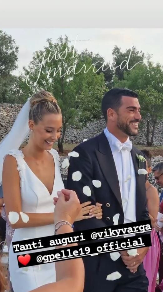 新婚快乐！?佩莱与瓦尔加在意大利举行婚礼?