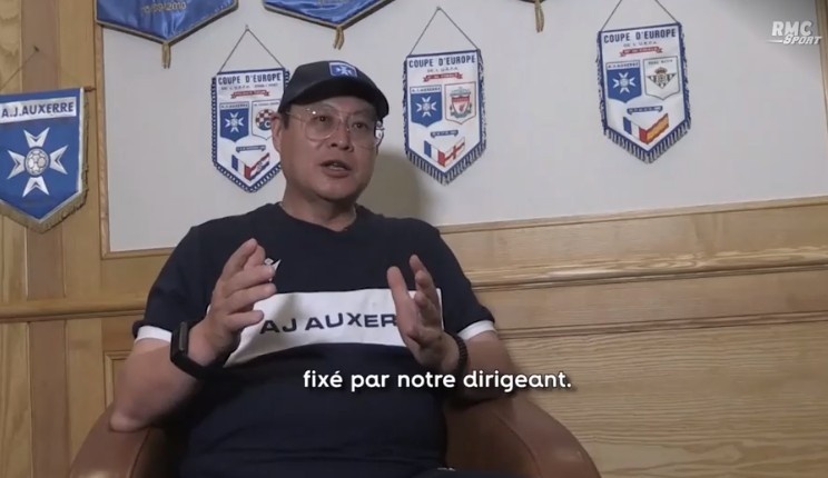 欧塞尔主席周云杰:我的球队有能力在法甲立足