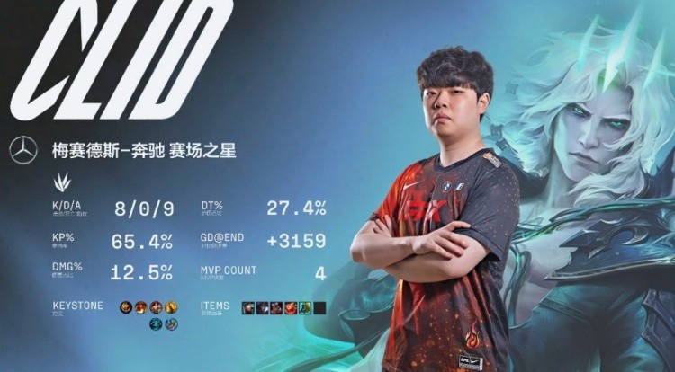 FPXvsLGD第一局高光时刻：Summit纳尔一拍三 Cild佛耶戈无限超神