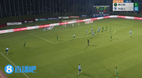 程进射门造王献均乌龙球,浙江2-0领先大连人!