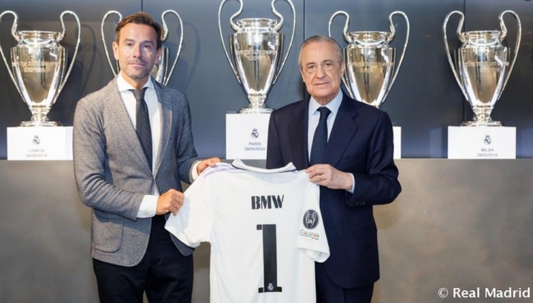 每人一辆纯电宝马!皇马官方:与宝马达成合作协议